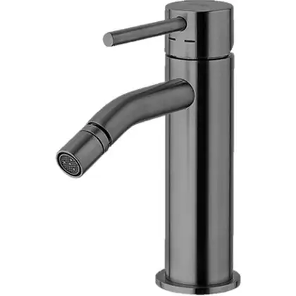 Змішувач для біде Paffoni Light без донного клапана, Brushed Black Nickel (LIG131NKNSP) Змішувач для біде Paffoni Light без донного клапана, Brushed Black Nickel (LIG131NKNSP)