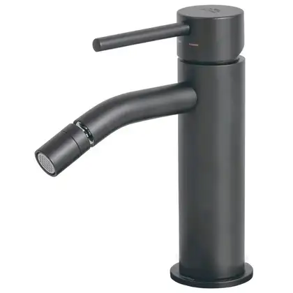 Змішувач для біде Paffoni Light з донним клапаном, Brushed Black Nickel (LIG135NKNSP) Змішувач для біде Paffoni Light з донним клапаном, Brushed Black Nickel (LIG135NKNSP)