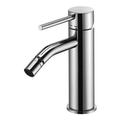 Смеситель для биде Paffoni Light (цвет -STEEL LOOKING finish), с донным клапаном (LIG135ST)