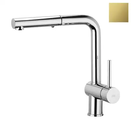 Смеситель для кухни Paffoni Light (цвет - Honey gold / Медовое золото) (LIG285HG-MET) Смеситель для кухни Paffoni Light (цвет - Honey gold / Медовое золото) (LIG285HG-MET)