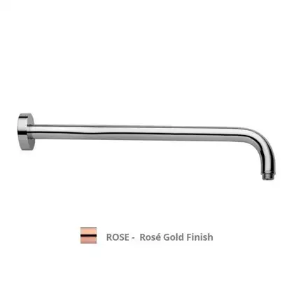 Держатель для верхнего душа 400 мм Paffoni Light/Rock (цвет - Oro rose / Розовое золото) (ZSOF034ROSE)