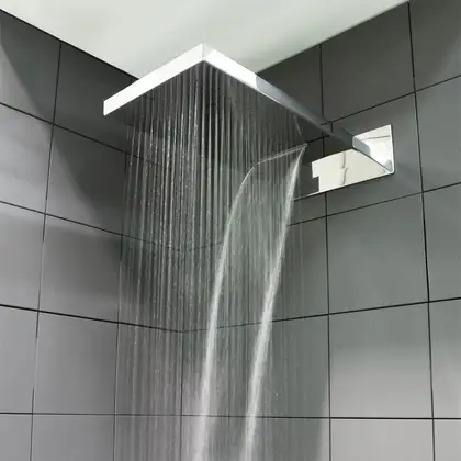 Верхний душ Paffoni CASCADE "Rettangolare" 530 х 160 х h27 мм (2 типа струи) (ZSOF099CR)