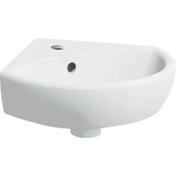 Geberit Selnova Умивальник підвісний, кутовий, білий (500.326.01.5)