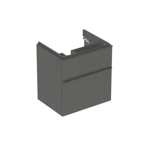 Тумба под раковину Geberit Smyle Square 58,4 см, лава матовая (500.352.JK.1) Тумба под раковину Geberit Smyle Square 58,4 см, лава матовая (500.352.JK.1)