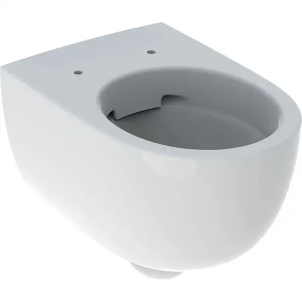 Унитаз подвесной Rimfree (безободковий), закрытая форма Geberit Selnova (без сиденья) (500.694.01.2) Унитаз подвесной Rimfree (безободковий), закрытая форма Geberit Selnova (без сиденья) (500.694.01.2)
