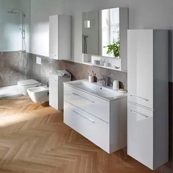 Шкафчик Geberit Selnova Square 33 х 29,7 х h85 см, белый глянцевый (501.276.00.1) Шкафчик Geberit Selnova Square 33 х 29,7 х h85 см, белый глянцевый (501.276.00.1)