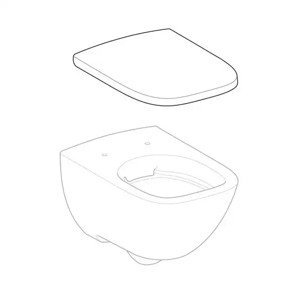 Geberit Modo Унитаз подвесной, белый (502.827.00.1)