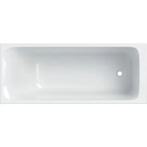 Ванна акриловая 170 х 75 х h46,5 см Geberit Tawa, slim rim в комплекте с ножками 554.121.01.1