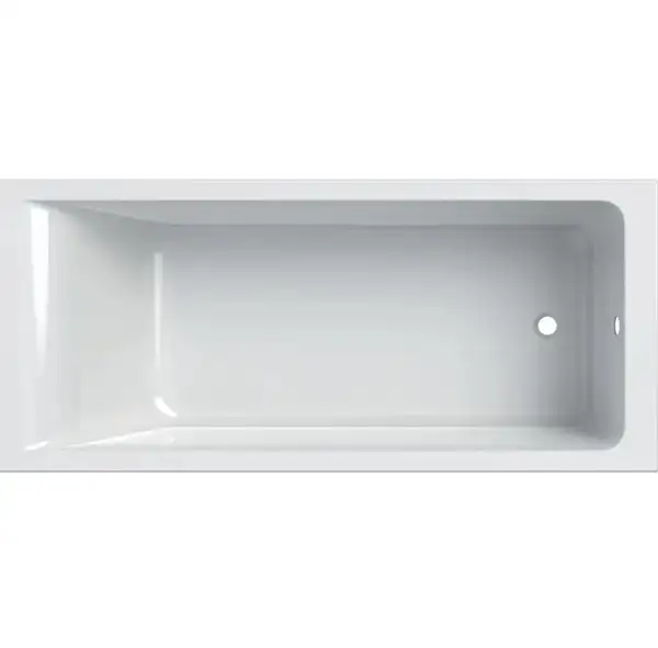 Ванна акриловая 150 х 70 х h42 см Geberit Selnova Square в комплекте с ножками (554.381.01.1)