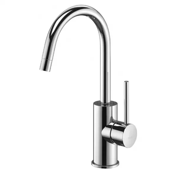 Смеситель для раковины Paffoni Light (цвет - хром), с донным клапаном (LIG078CR) Смеситель для раковины Paffoni Light (цвет - хром), с донным клапаном (LIG078CR)