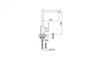 Смеситель для кухни KOHLMAN FOXAL CHROME (QB140F)