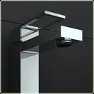 Смеситель для раковины (умывальника) KOHLMAN NEXEN CHROME (QB170U)