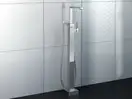 Смеситель для ванны KOHLMAN EXCELENT CHROME напольный (QF1165H)