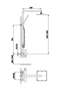 Душевой гарнитур KOHLMAN EXCELENT CHROM (QW276H)