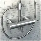 Душевой гарнитур KOHLMAN MAXIMA CHROME (QW276M)