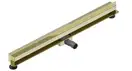 Трап для душа MEXEN FLAT WALL 2в1 настенный GOLD золотой 100 см (MEX-1530100)