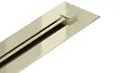 Трап для душа MEXEN FLAT 360° SUPER SLIM GOLD золотой 140 см (MEX-1551140)