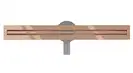 Трап для душа MEXEN FLAT 360° SLIM ROSE GOLD розовое золото 100 см (MEX-1641100)