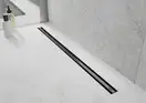 Трап для душа MEXEN FLAT 360° SLIM BLACK черный 80 см (MEX-1741080)