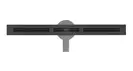 Трап для душа MEXEN FLAT 360° SUPER SLIM BLACK черный 50 см (MEX-1751050)