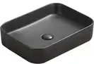 Умывальник (раковина) MEXEN VENA 50 BLACK MATT накладной (MEX-22195085)
