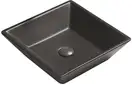 Умывальник (раковина) MEXEN POLA BLACK MAT накладной (MEX-22224185)
