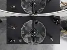 Умывальник (раковина) MEXEN INGA 44 TRANSPARENT накладной (MEX-24074400)