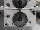Умывальник (раковина) MEXEN INGA 44 BLACK накладной (MEX-24074470)