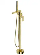 Смеситель для ванны MEXEN LEDA GOLD золотий напольный (MEX-75633-50)