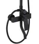Душевой гарнитур REA HASS BLACK черный с изливом (REA-B9968)