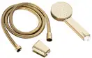 Душевая лейка REA GOLD + шланг + держатель золото (REA-P6637)
