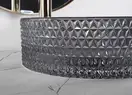 Умывальник (раковина) REA CRISTAL BLACK накладной (REA-U9671)