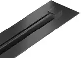 Трап для душа MEXEN FLAT 360° SUPER SLIM BLACK черный 110 см (MEX-1751110)
