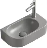 Умывальник (раковина) MEXEN VIERA 40 LIGHT GREY MATT правый накладной подвесной (MEX-21274061R)