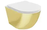 Подвесной унитаз MEXEN LENA WHITE GOLD (MEX-30224006)