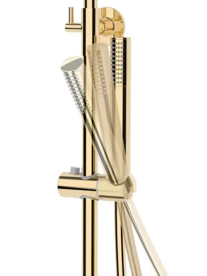 Душевой гарнитур Corsan LUGO GOLD (CMN01MGL) Душевой гарнитур Corsan LUGO GOLD (CMN01MGL)