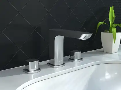 Смеситель для раковины (умывальника) KOHLMAN FOXAL CHROME (QB200F) Смеситель для раковины (умывальника) KOHLMAN FOXAL CHROME (QB200F)