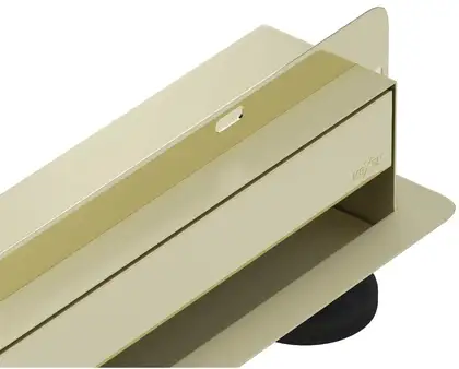 Трап для душа MEXEN FLAT WALL 2в1 настенный GOLD золотой 100 см (MEX-1530100)