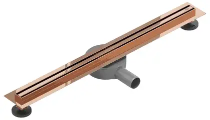 Трап для душа MEXEN FLAT 360° SLIM ROSE GOLD розовое золото 120 см (MEX-1641120) Трап для душа MEXEN FLAT 360° SLIM ROSE GOLD розовое золото 120 см (MEX-1641120)