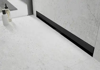 Трап для душа MEXEN FLAT WALL 2в1 настенный BLACK черный 100 см (MEX-1730100) Трап для душа MEXEN FLAT WALL 2в1 настенный BLACK черный 100 см (MEX-1730100)