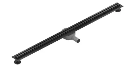 Трап для душа MEXEN FLAT 360° SLIM BLACK черный 180 см (MEX-1741180)