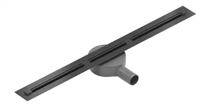 Трап для душа MEXEN FLAT 360° SUPER SLIM BLACK черный 110 см (MEX-1751110) Трап для душа MEXEN FLAT 360° SUPER SLIM BLACK черный 110 см (MEX-1751110)
