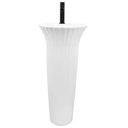 Умывальник (раковина) REA HOPE WHITE напольный белый (REA-U4120) Умывальник (раковина) REA HOPE WHITE напольный белый (REA-U4120)