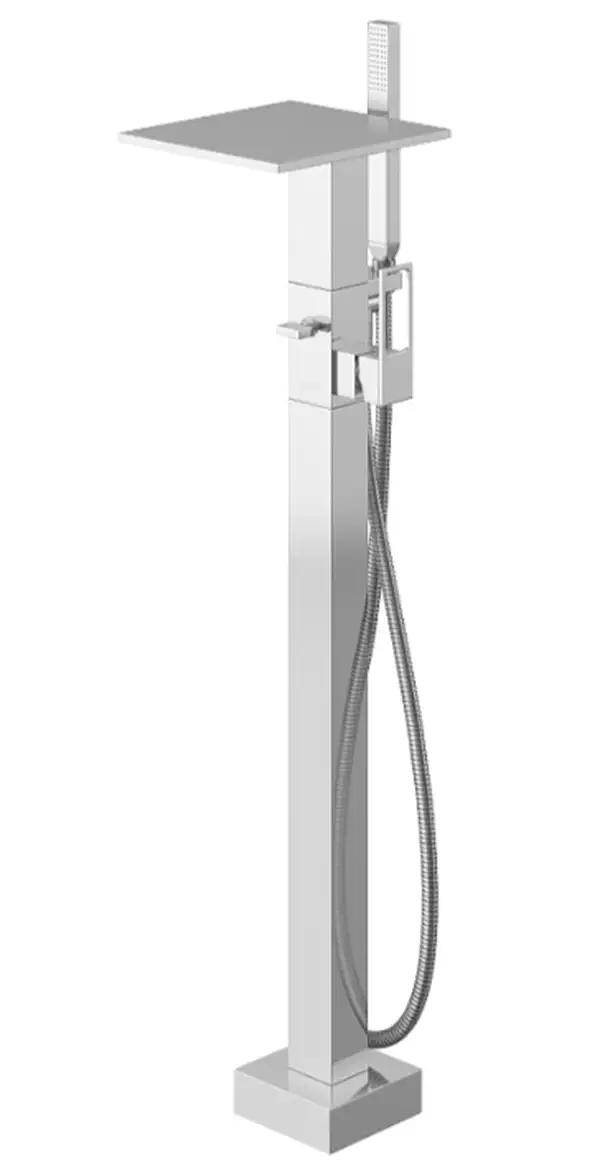Смеситель для ванны KOHLMAN NEXEN CHROME напольный (QF1165U) Смеситель для ванны KOHLMAN NEXEN CHROME напольный (QF1165U)