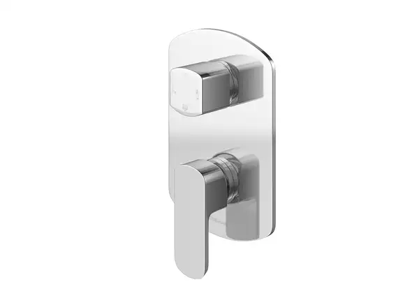 Душевая система KOHLMAN FOXAL 2.0 20 CHROME + BOX скрытого монтажа (QW211FQ20-009)