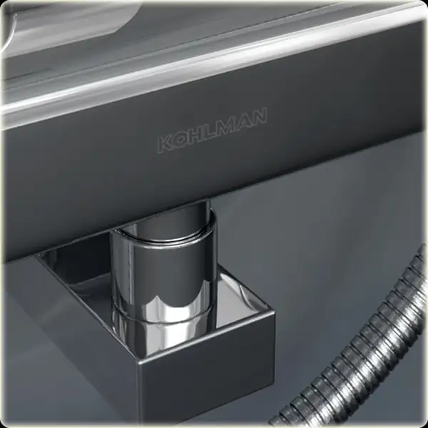 Душевой гарнитур KOHLMAN FOXAL CHROME (QW276F)