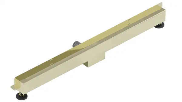 Трап для душа MEXEN FLAT WALL 2в1 настенный GOLD золотой 110 см (MEX-1530110)
