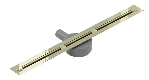 Трап для душа MEXEN FLAT 360° SUPER SLIM GOLD золотой 80 см (MEX-1551080)
