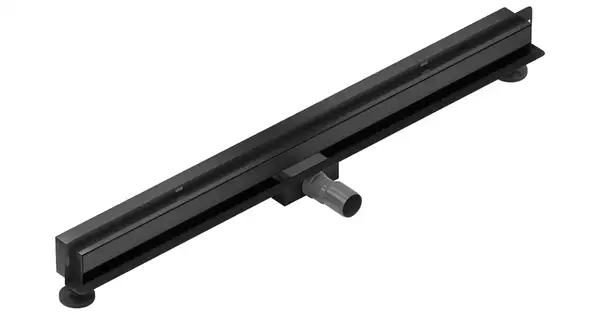 Трап для душа MEXEN FLAT WALL 2в1 настенный BLACK черный 110 см (MEX-1730110)