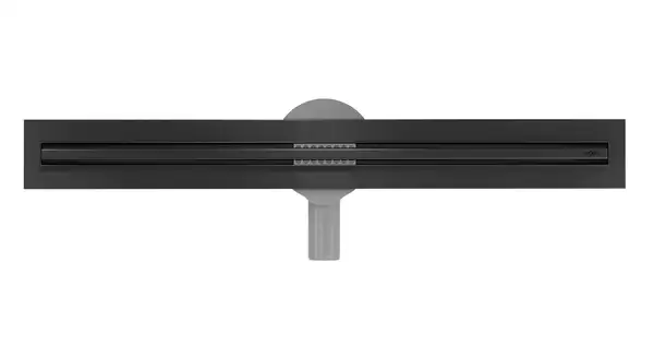 Трап для душа MEXEN FLAT 360° SLIM BLACK черный 60 см (MEX-1741060)